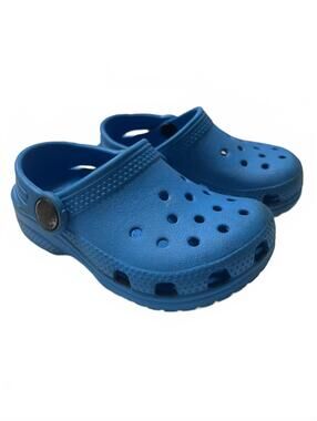 Crocs Classic Y2K Clog Kids Toddler Blue Bolt Slip On Water Shoes Size C6